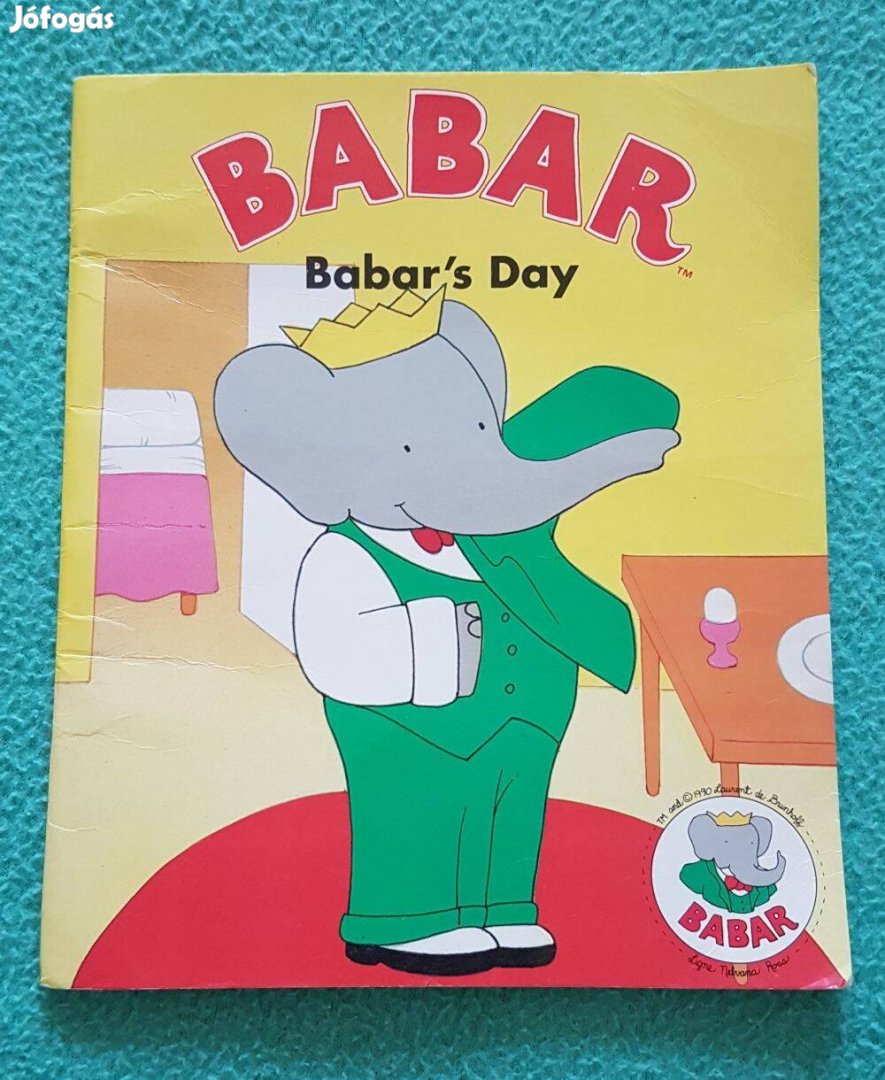 Laurent de Brunhoff - Babar: Babar's Day mesekönyv (angol nyelvű)