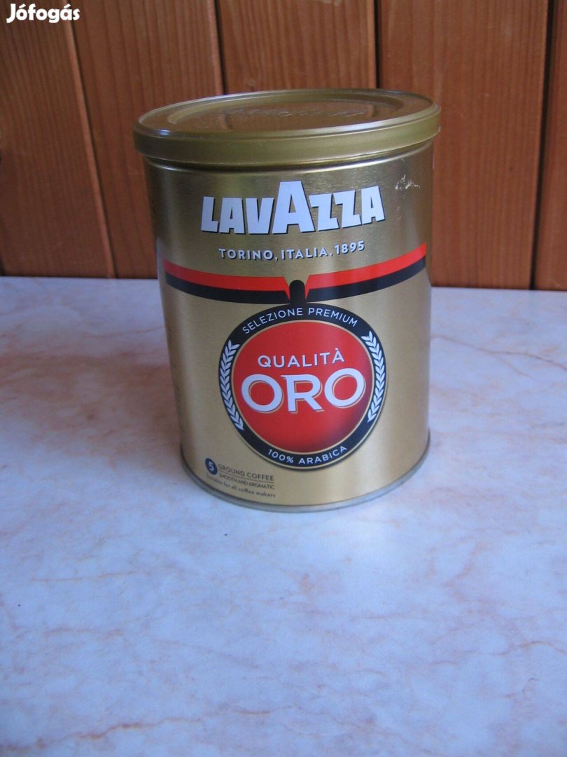 Lavazza kávés fémdoboz