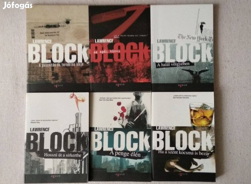 Lawrence Block - Matthew Scudder sorozat nem teljes