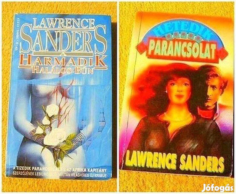 Lawrence Sanders könyvek