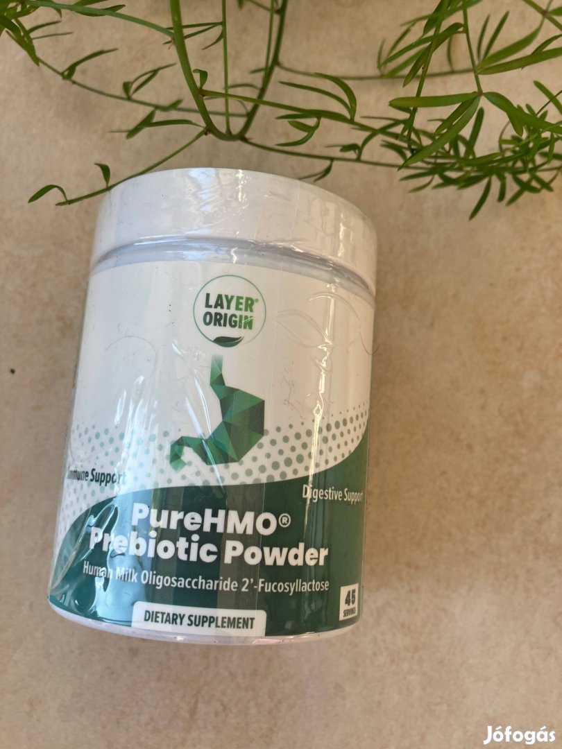 Layer Origin Purehmo új Prebiotic Powder. Étrend-kiegészítő
