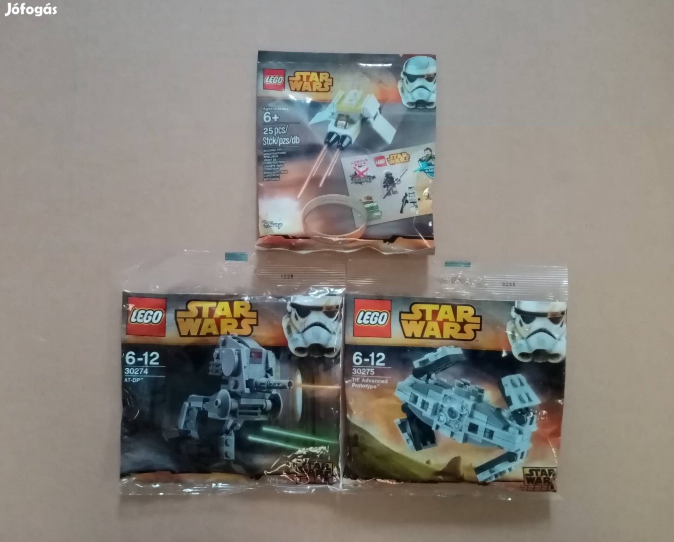 Lázadók bontatlan Star Wars LEGO 30274 30275 5002939 Foxár