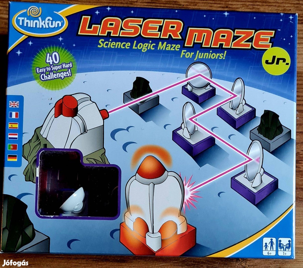 Lazer Maze Junior logikai, taktikai, oktató játék