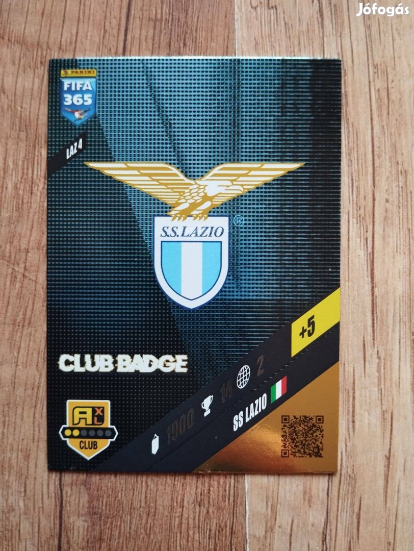 Lazio FIFA 365 2024 Club Badge Címer Logo focis kártya