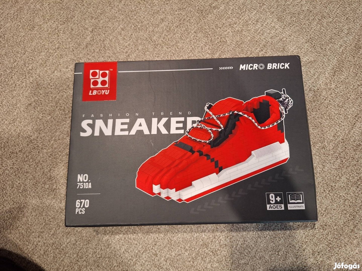 Lboyu micro brick sneaker, lego, 9+