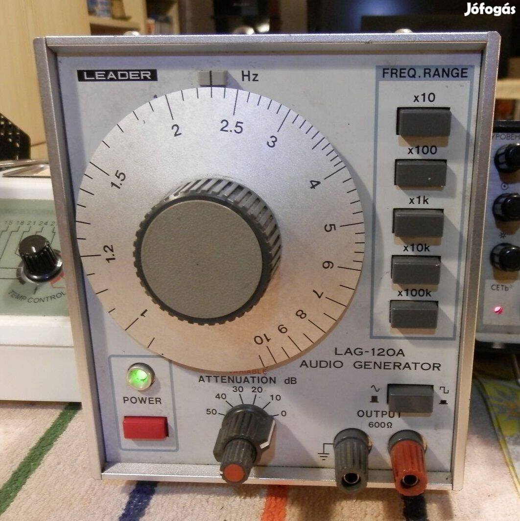 Leader, LAG-120A precíziós szélessávú audio generátor