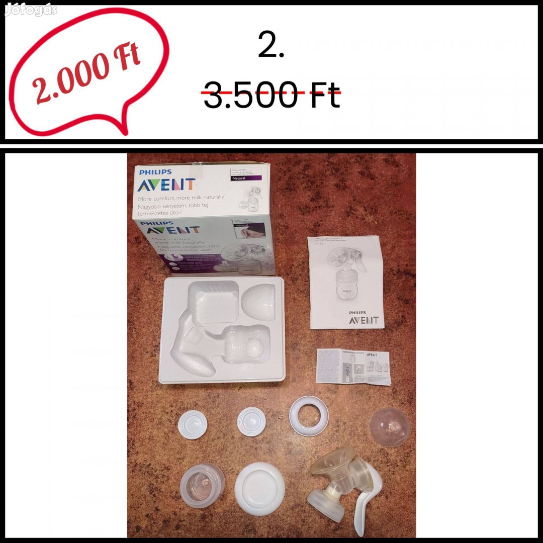 Leárazás - Kézi mellszívó - Philips Avent SCF330(2.)