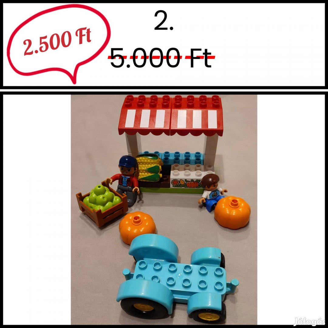 Leárazás - LEGO Duplo 10867 Farmerek piaca (2.)