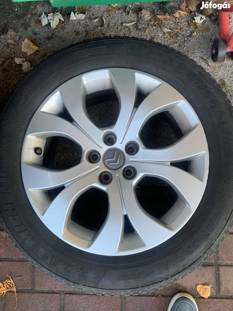 Leáraztam !!! 17"-os alukerék + téli gumi szett