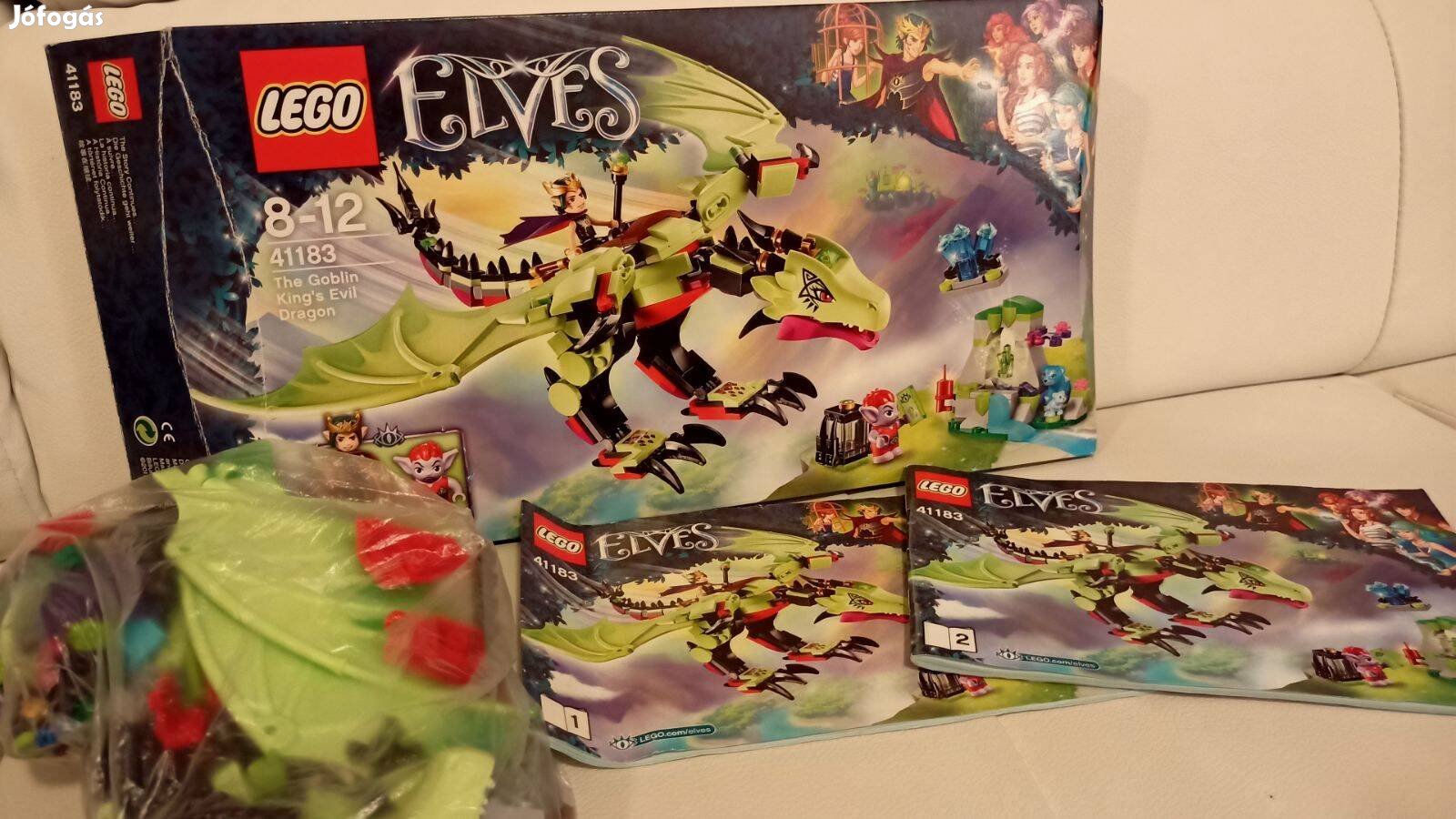 Leárazva! Lego elves 41183 A manókirály gonosz sárkánya