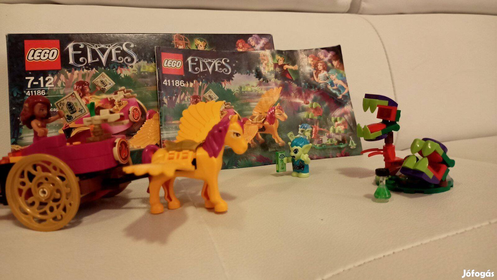 Leárazva! Lego elves 41186 Azari és a manóerdei szökés (145 elem)