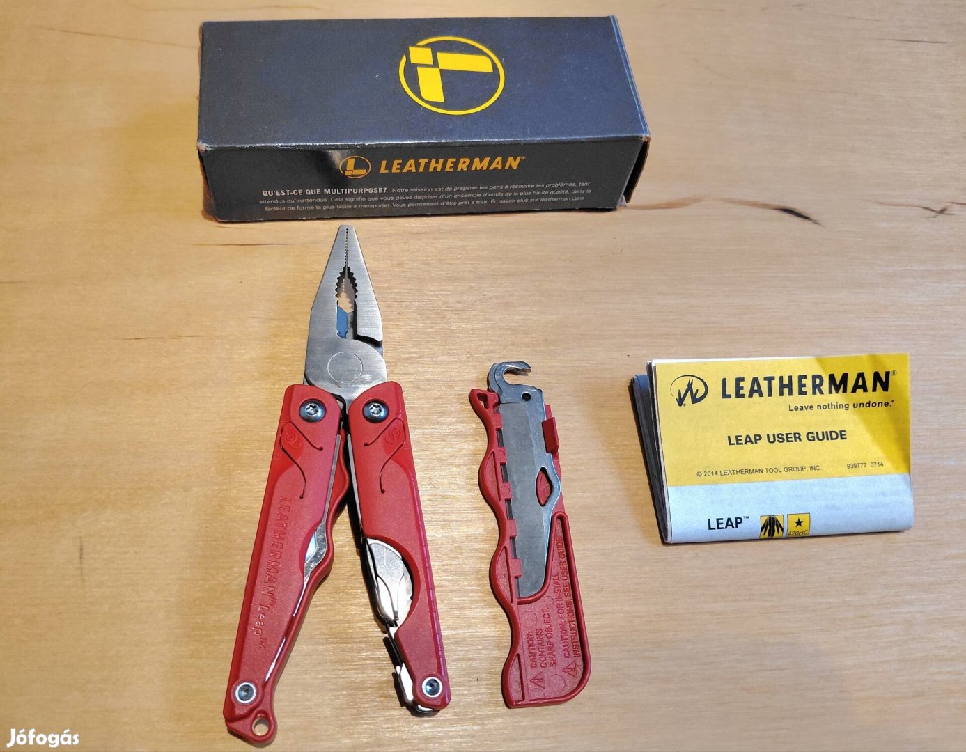 Leatherman Leap új, dobozos multitool bicska