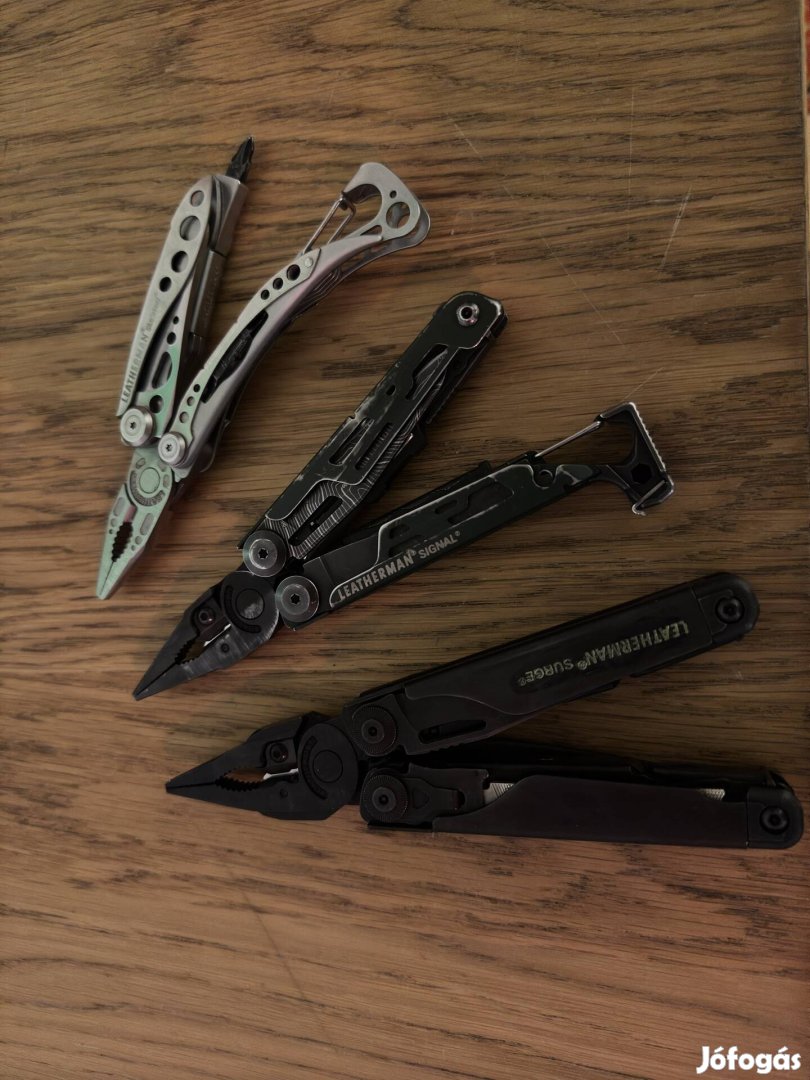 Leatherman egyben csak.