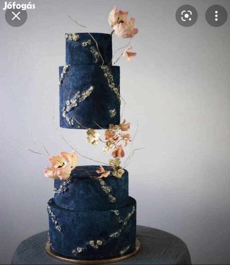 Lebegő esküvői / születésnapi torta állvány