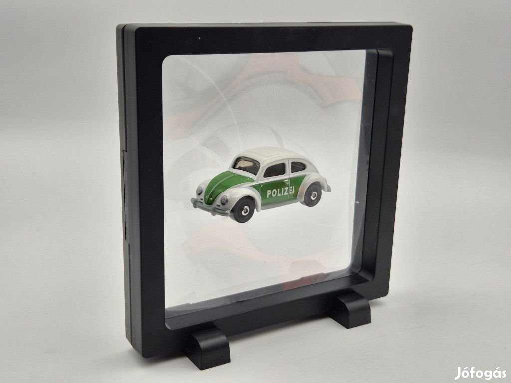 Lebegő vitrin keret / tároló - nagy - 14x14cm - 1:64 kisautókhoz