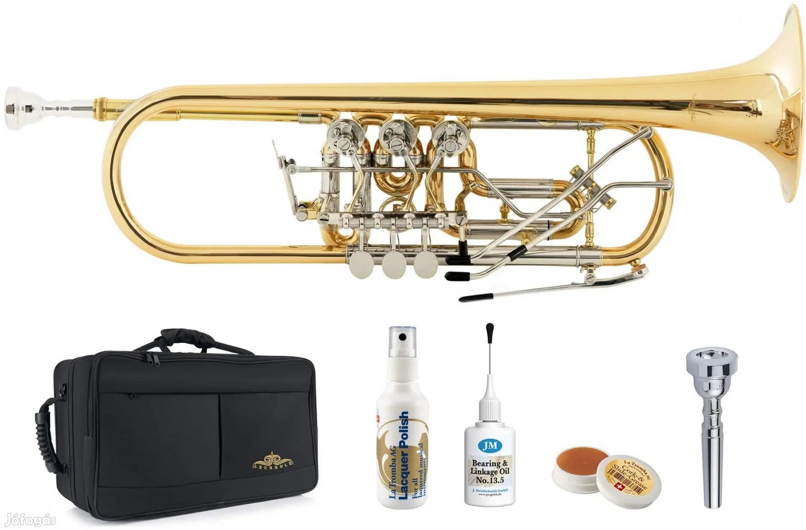 Lechgold BTR-19L Bb Koncert Trombita Deluxe Készlet