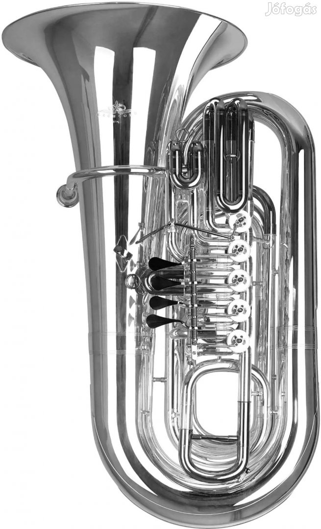 Lechgold BT-14/5S Tuba Bb-ben, ezüstözött