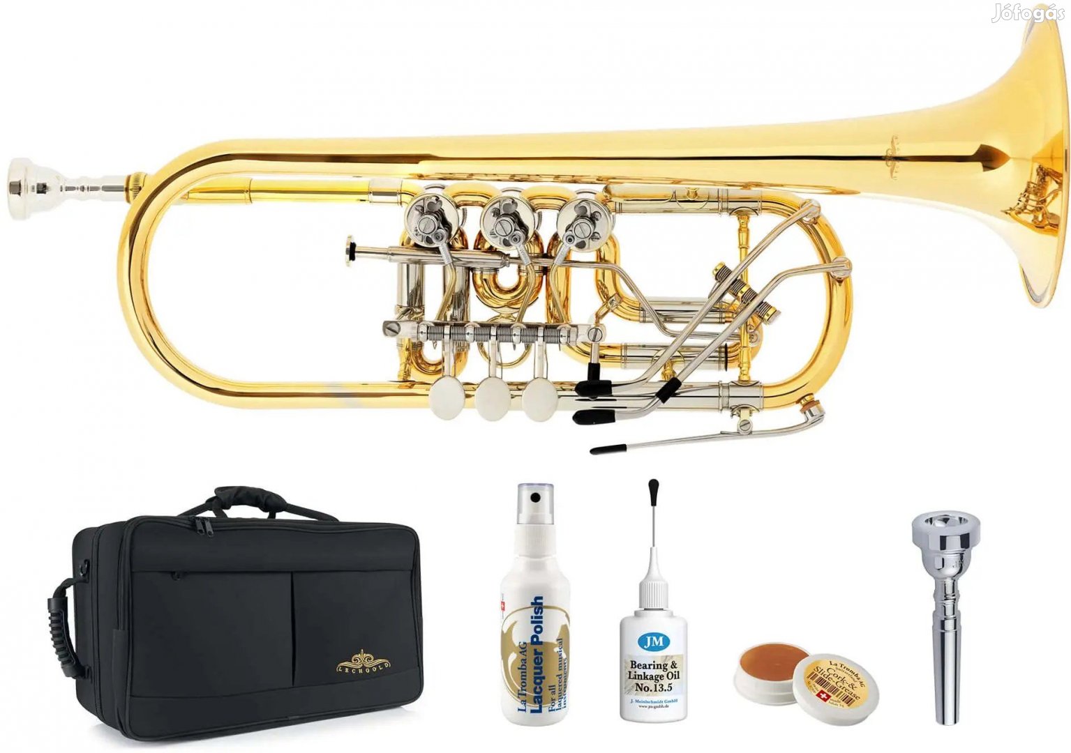 Lechgold CTR-19L C Koncert Trombita Deluxe Készlet