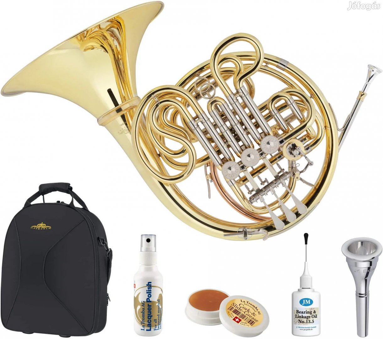 Lechgold DH-18AL Kettős Kürt Deluxe Készlet