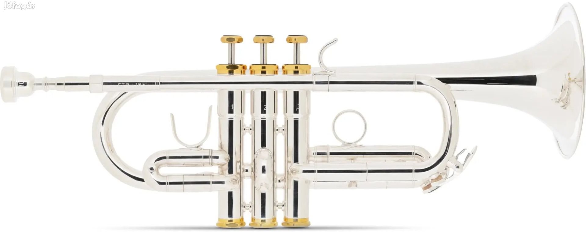 Lechgold ETR-18S Eb/D trombita ezüstözött