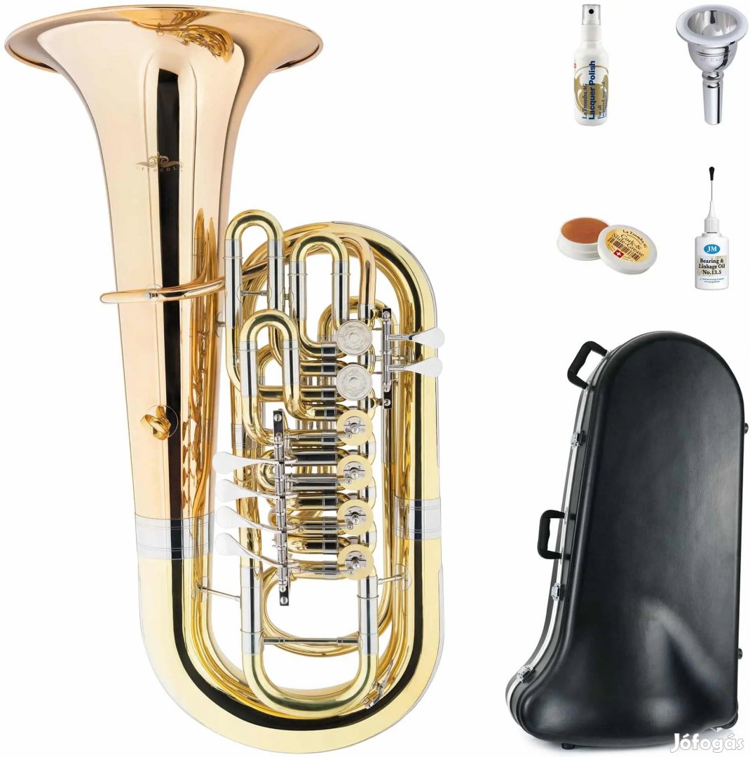 Lechgold FT-15/6L F Tuba Lakkozott Deluxe Készlet