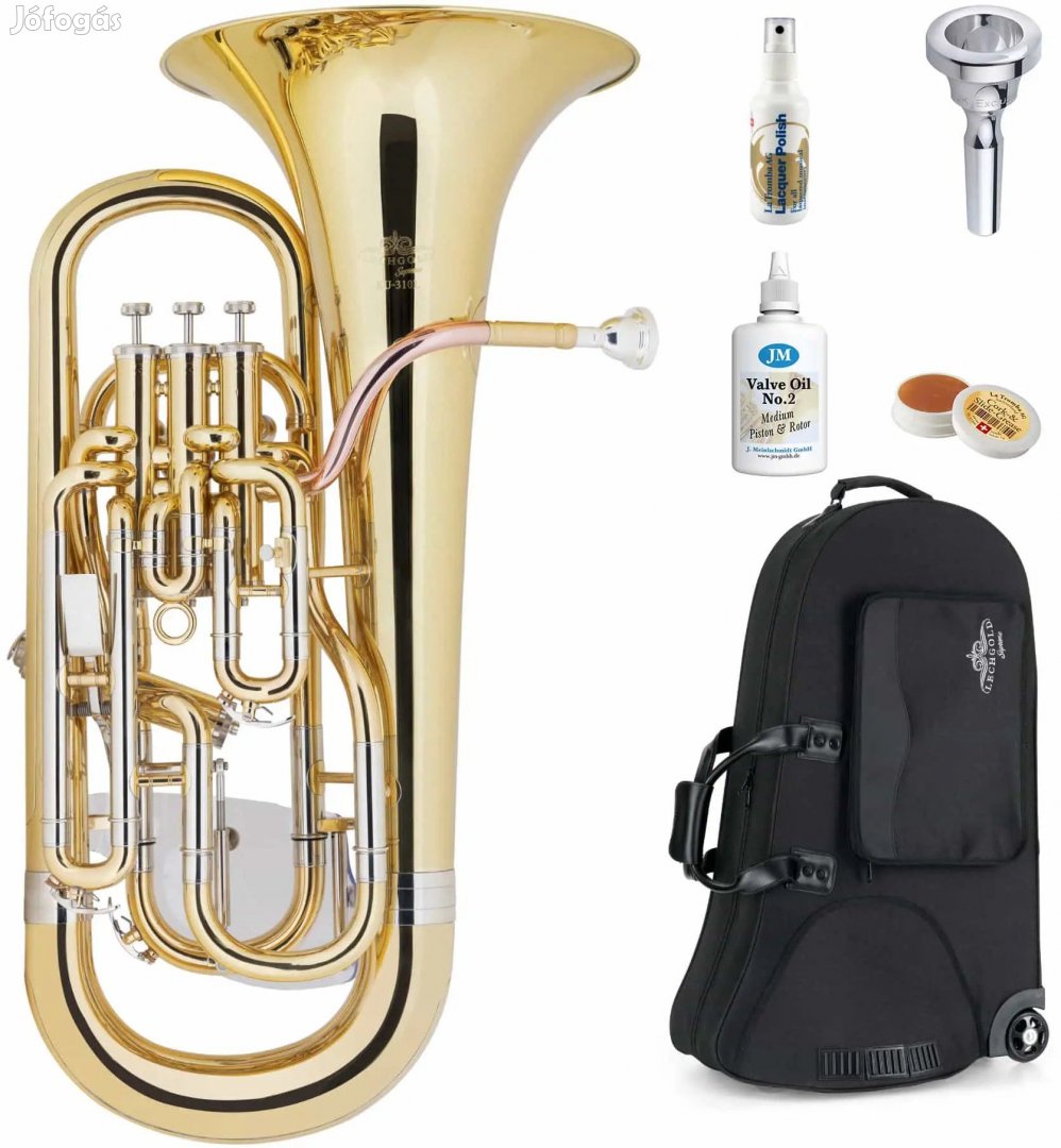 Lechgold Supreme EU-310L Euphonium Lakkozott Deluxe Szett
