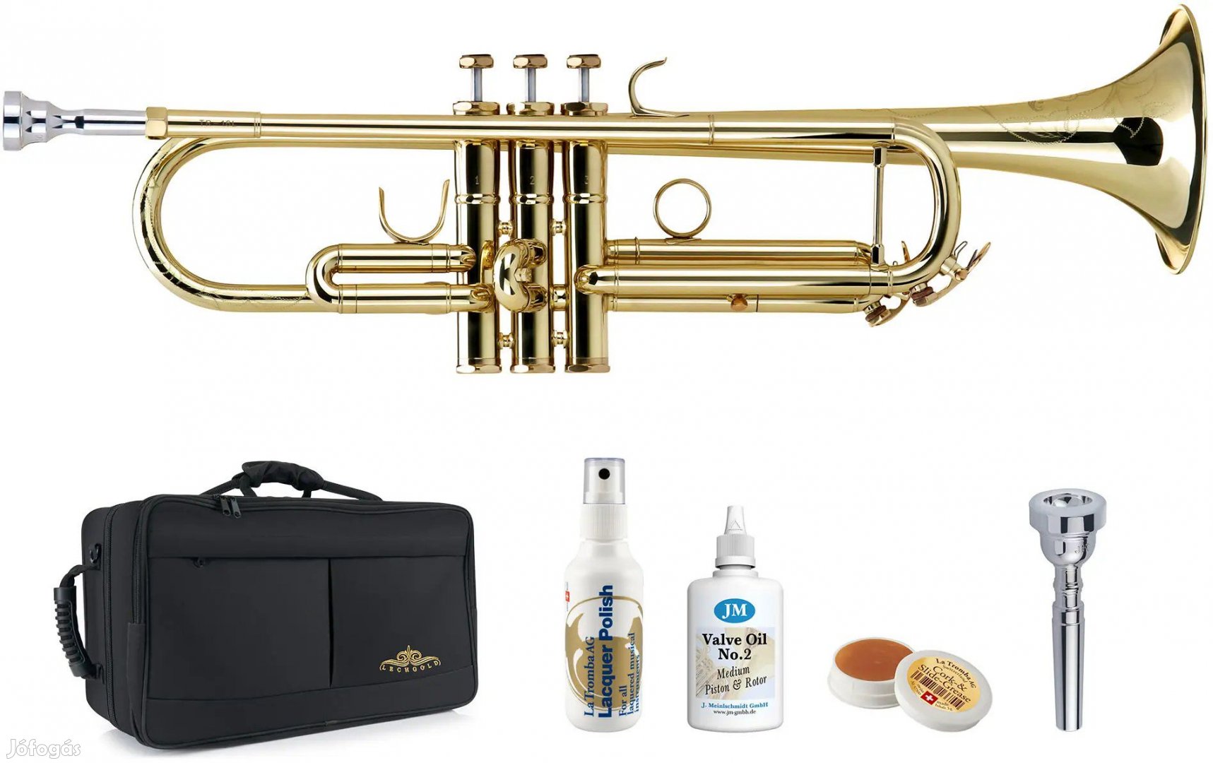 Lechgold TR-16L Bb Trombita Deluxe Készlet
