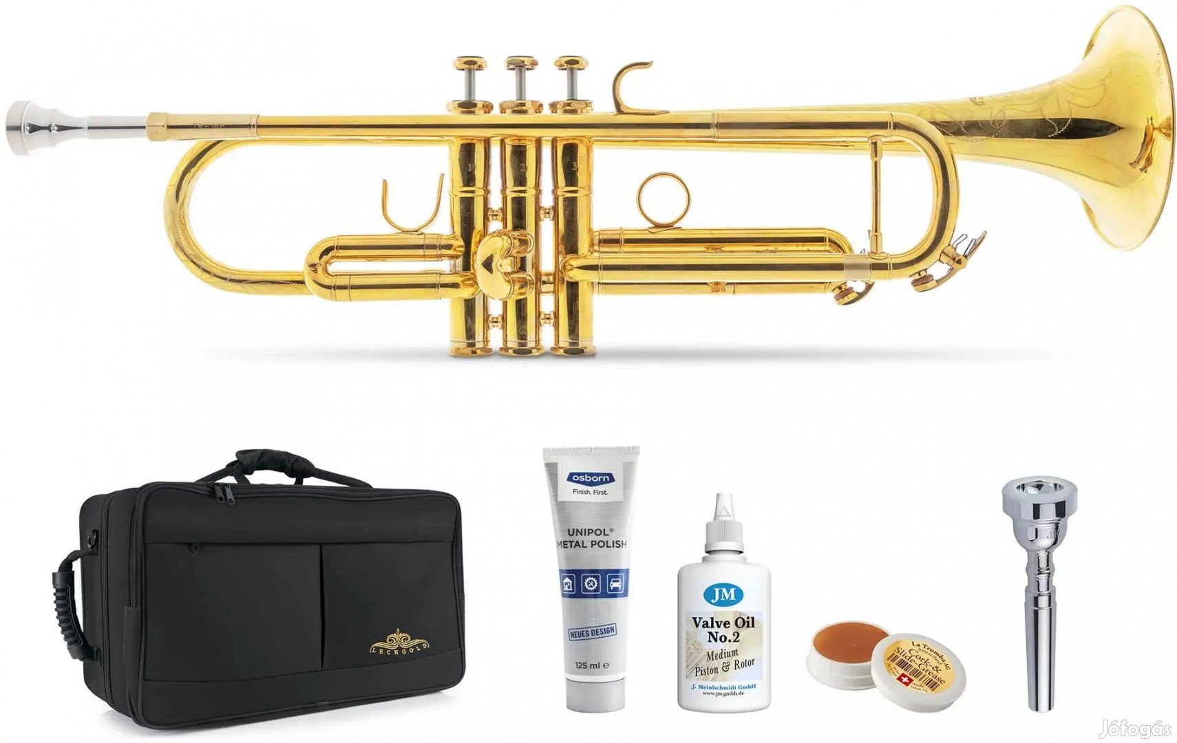 Lechgold TR-16R Bb Trombita Deluxe Készlet