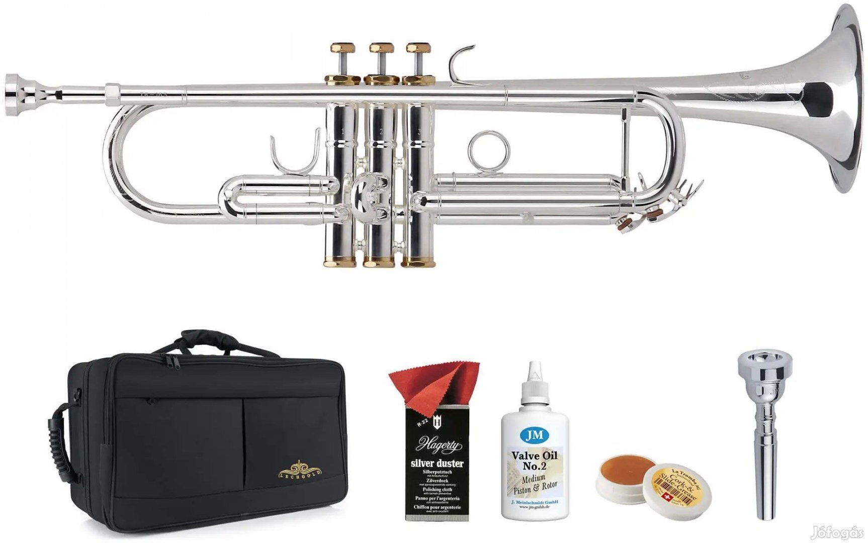 Lechgold TR-16S Bb Trombita Deluxe Készlet