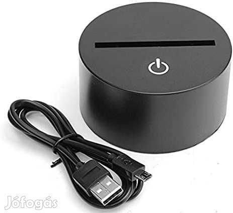 Led Talp Fekete RGB 3883