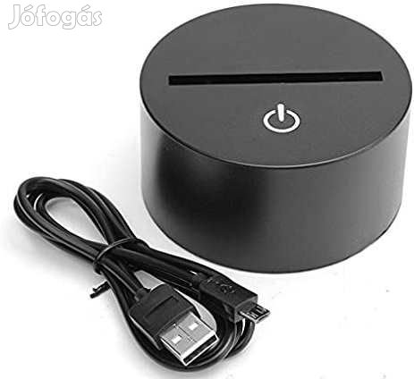 Led Talp Fekete RGB   (3883)