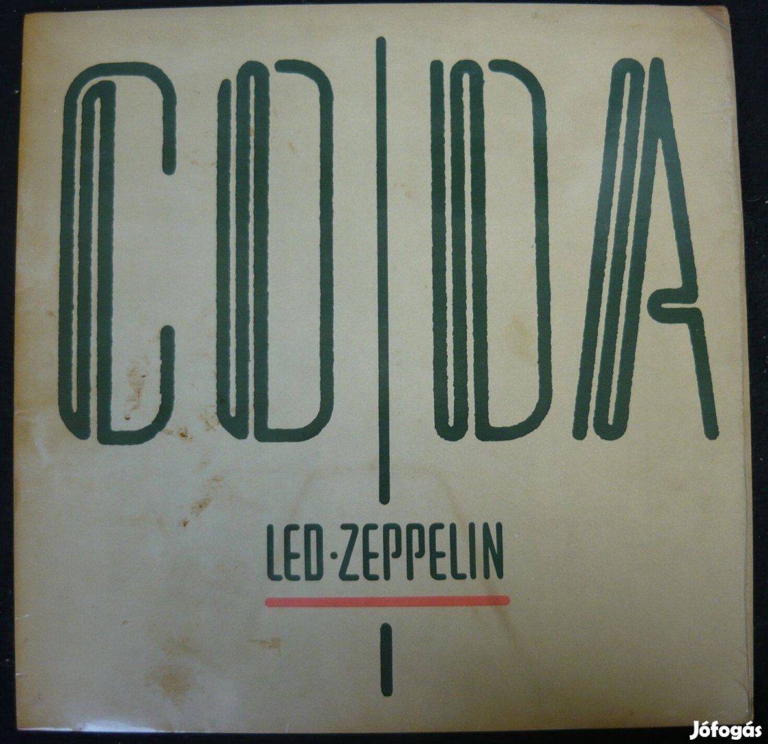 Led Zeppelin: Coda (indiai nyomású hanglemez)