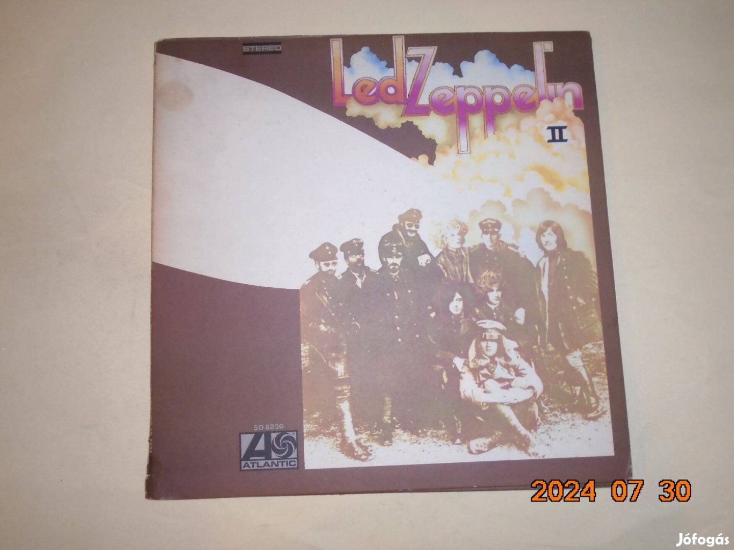 Led Zeppelin - II. LP bakelit lemez