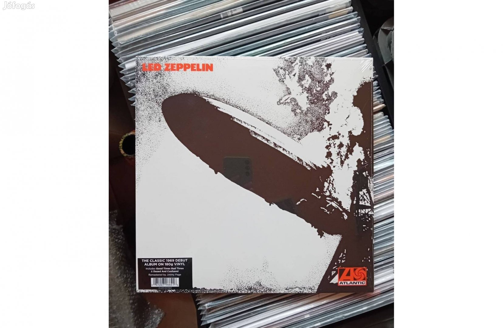 Led Zeppelin - Led Zeppelin Bakelit Lemez LP Bontatlan