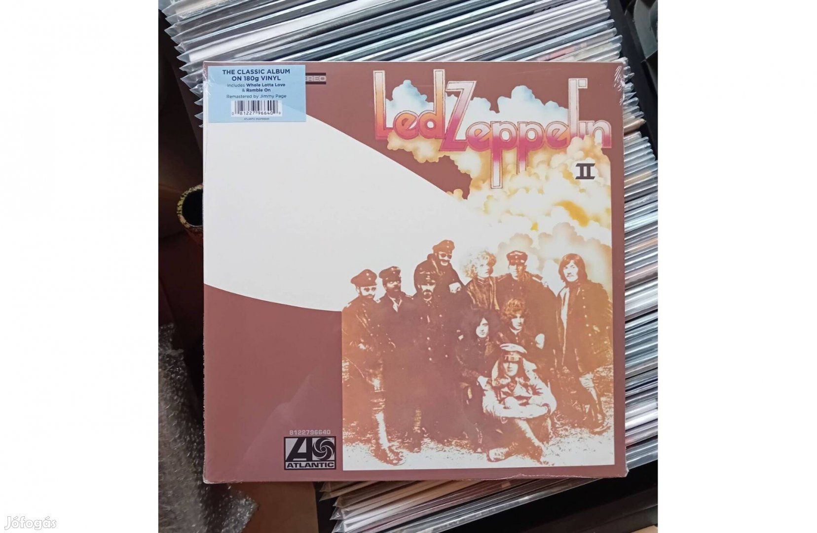 Led Zeppelin - Led Zeppelin II Bakelit Lemez LP Bontatlan