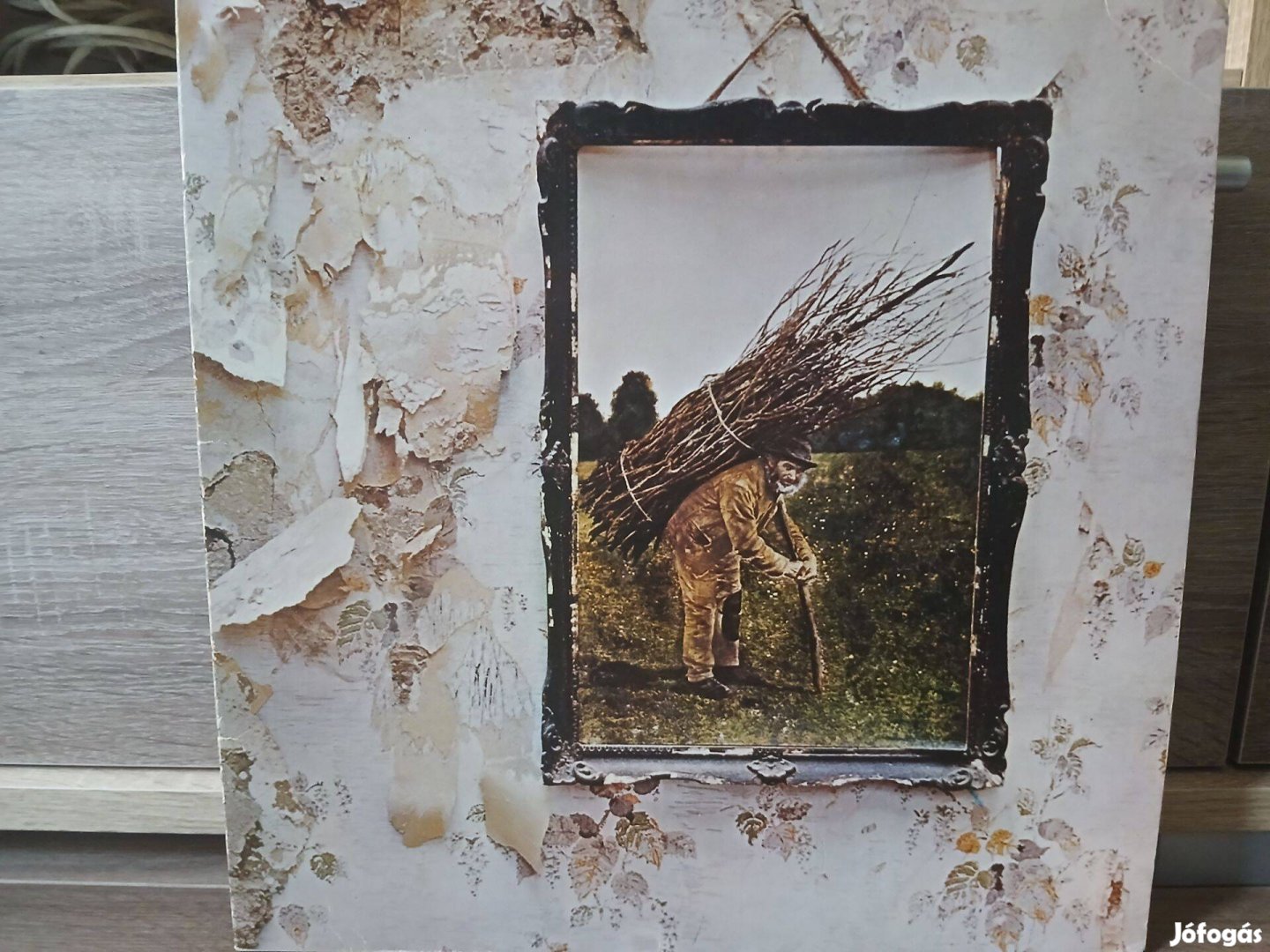 Led Zeppelin - Led Zeppelin IV. (1971) ritka LP bakelit hanglemez