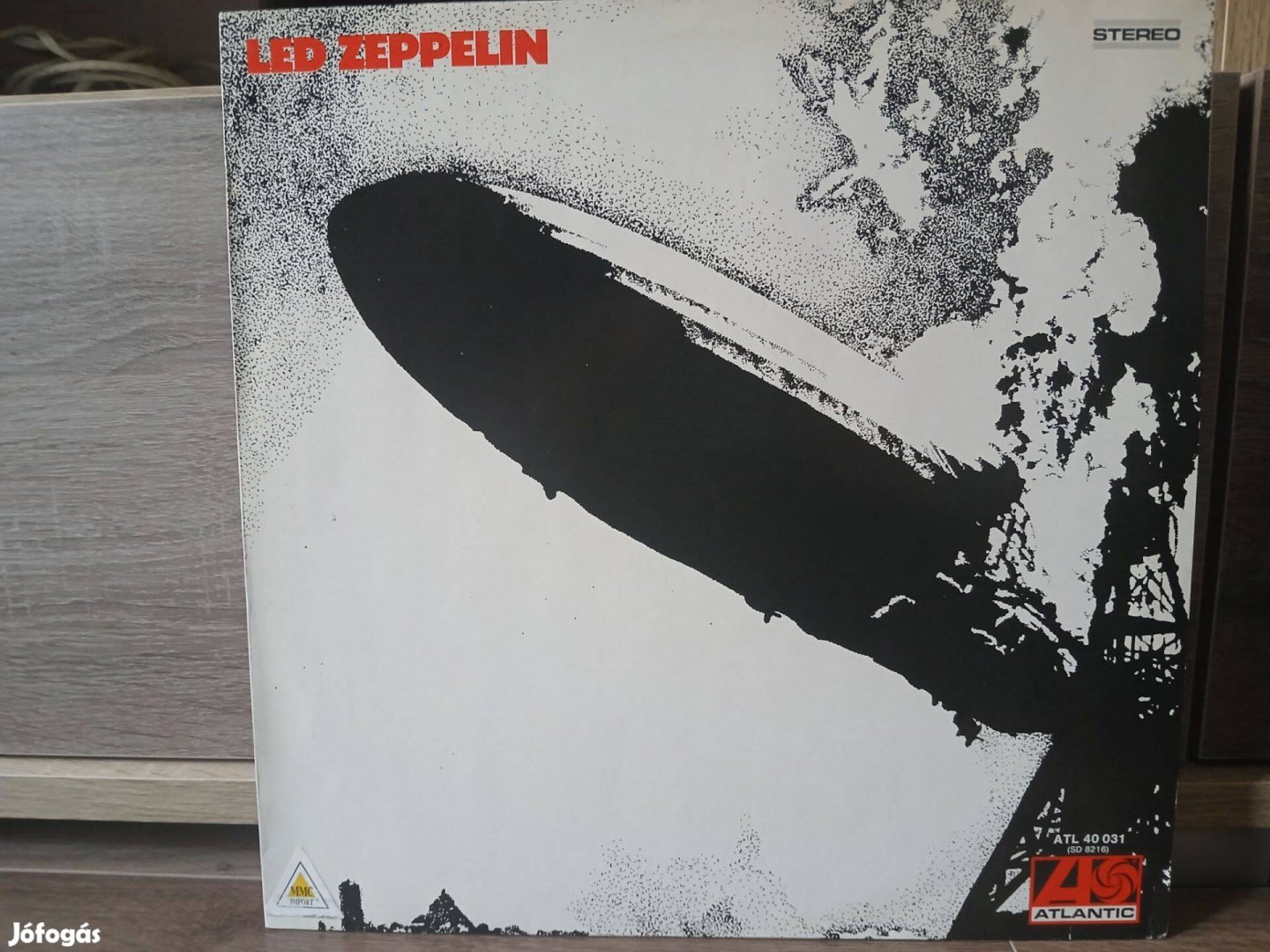 Led Zeppelin - Led Zeppelin I. (1969) ritka LP bakelit hanglemez