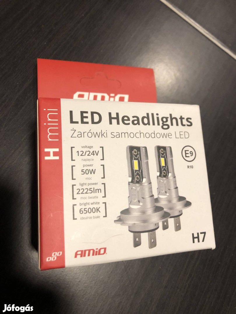 Led h7 izzó párban