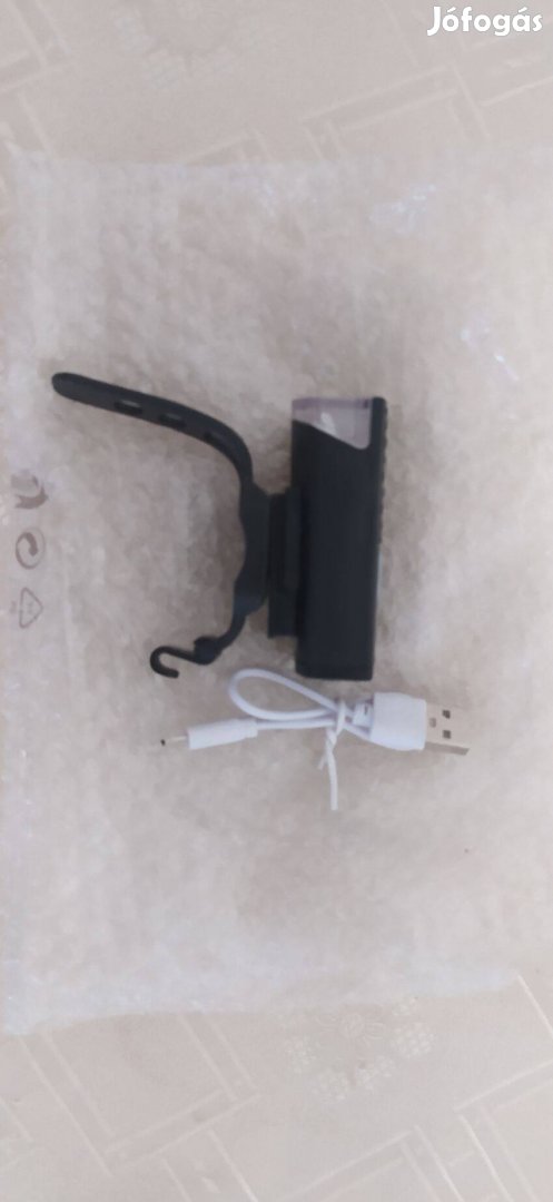 Led kerékpár bicikli első lámpa 3W usb beépített akkumulátor