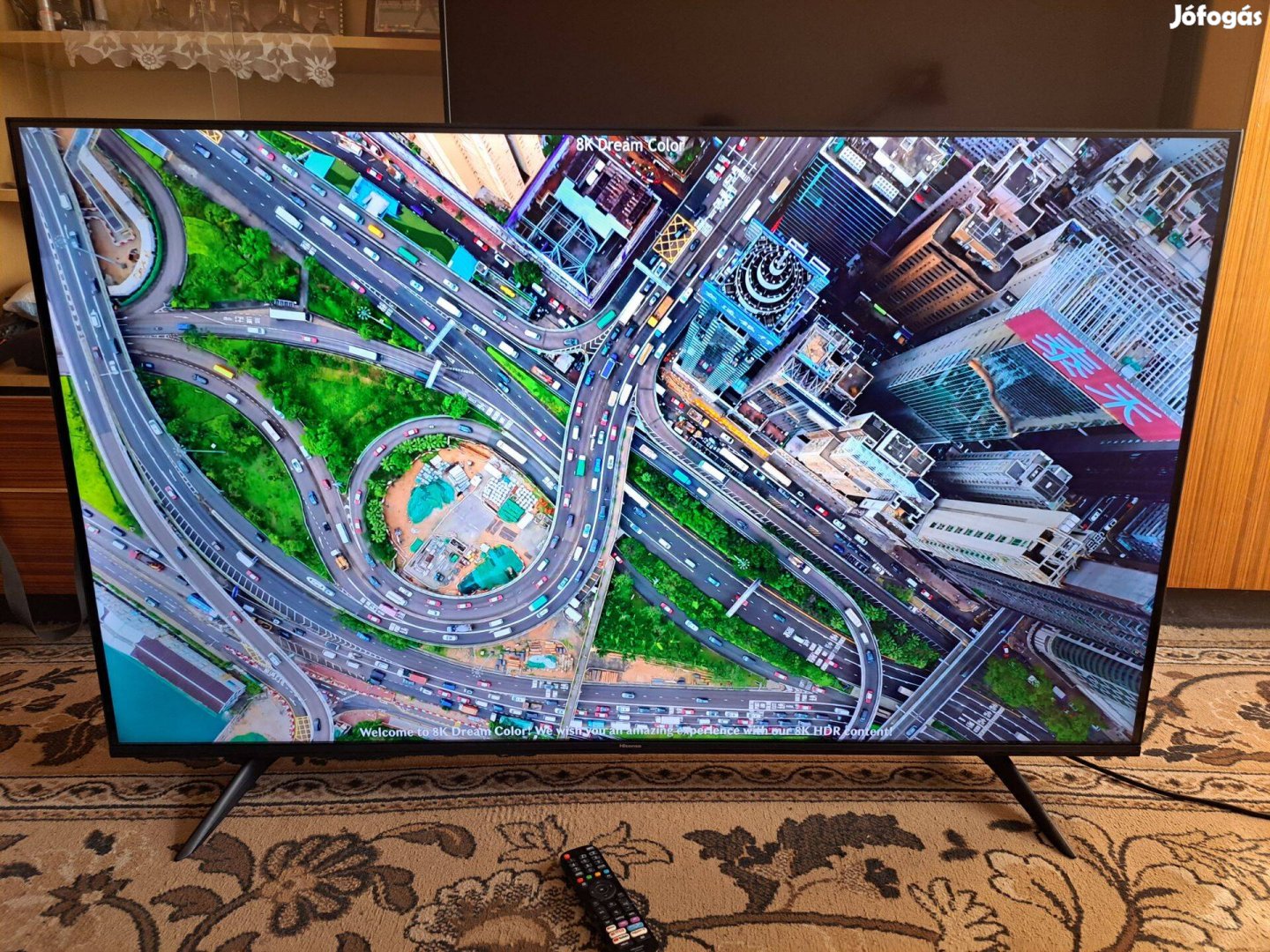 Led smart okos tv 4K,147 cm