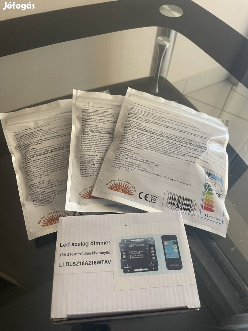 Led szalag és dimmer