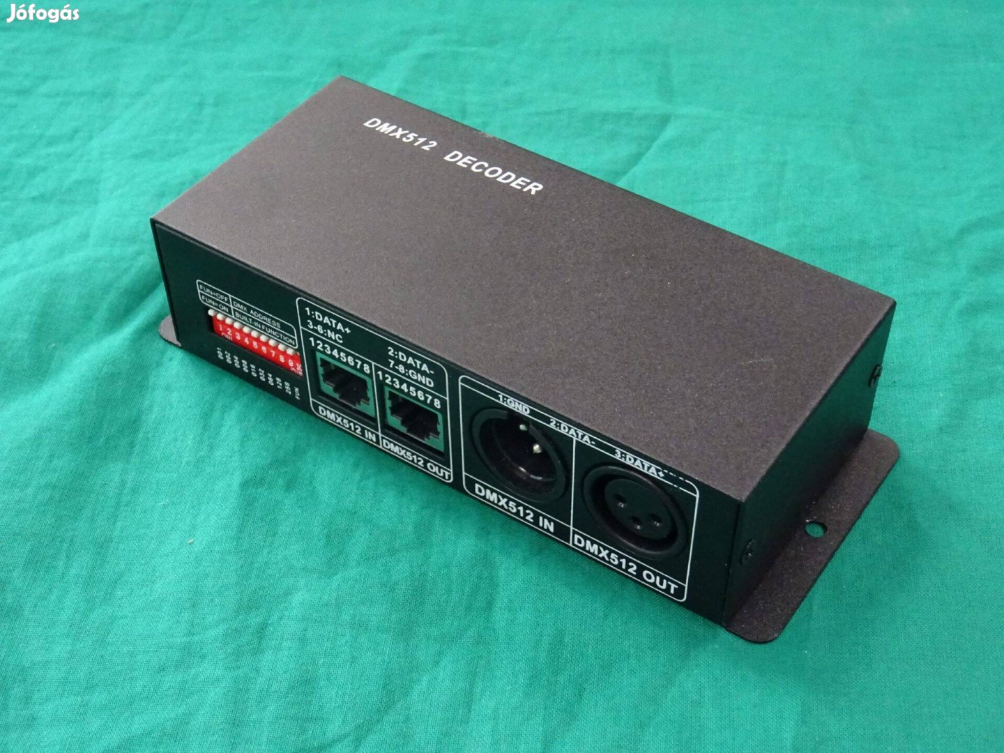 Led szalag vezérlő DMX512 Decoder