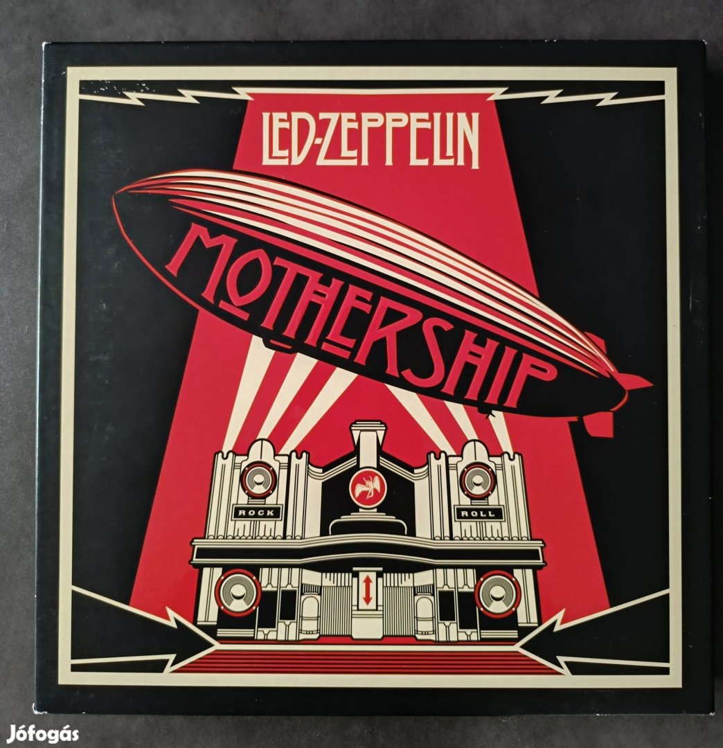 Led zeppelin bakelit, lp box 