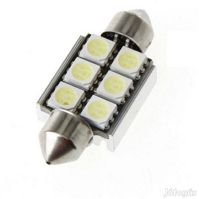 Ledes Szofita Izzó 6 SMD LED Égő Sofita 12V Canbus