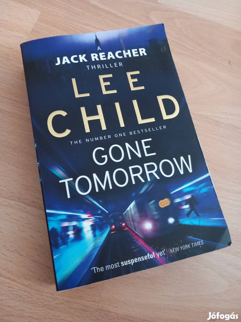 Lee Child Gone tomorrow könyv