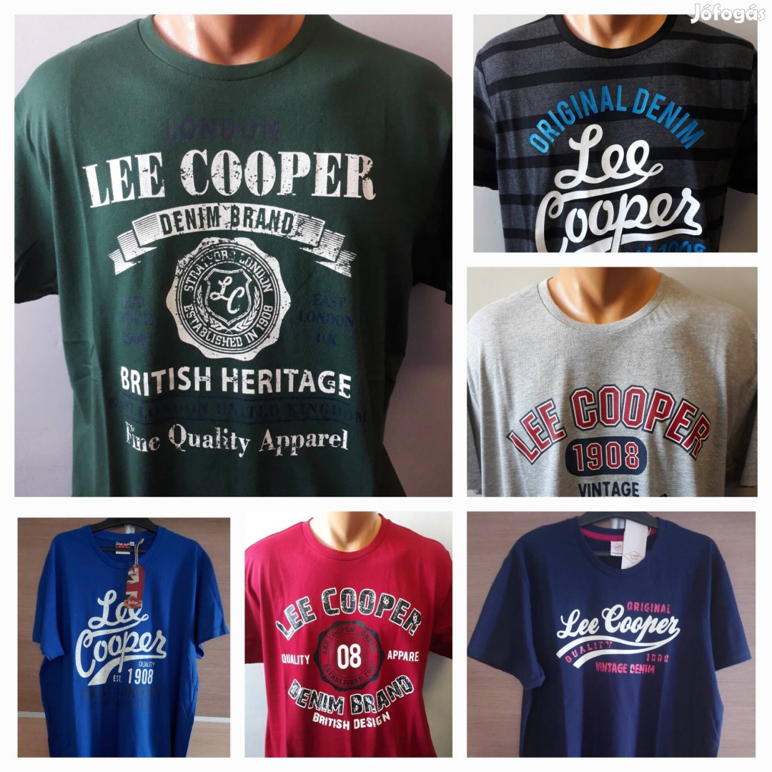 Lee Cooper férfi pólók csomagban eladó 