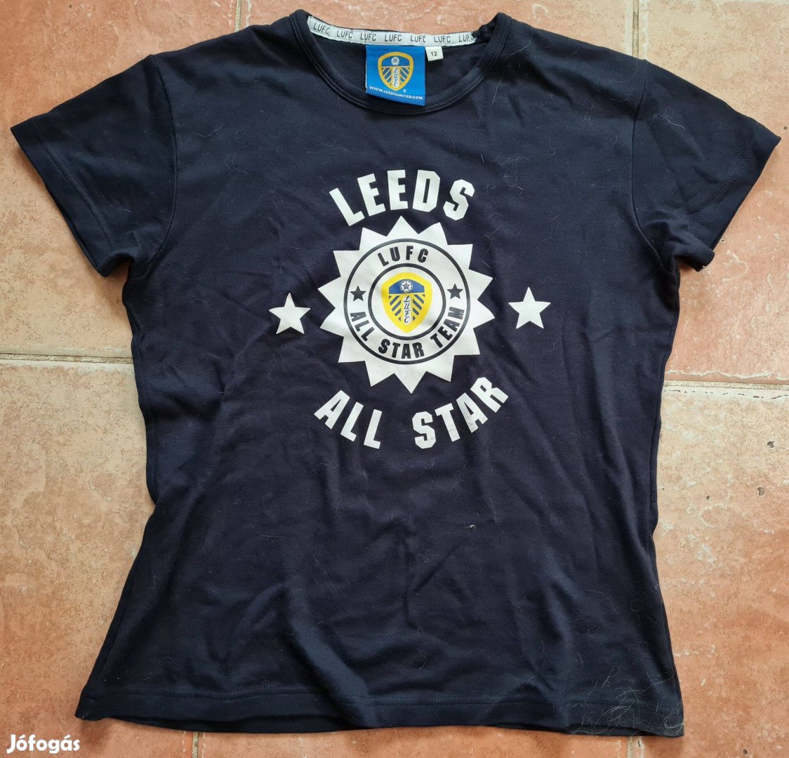 Leeds United Lufc All Star Team női szurkolói pamutpóló M 12