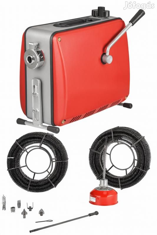 Lefolyótisztító, csőtisztító gép, csőgörény 500 W - 16 mm&#8230;