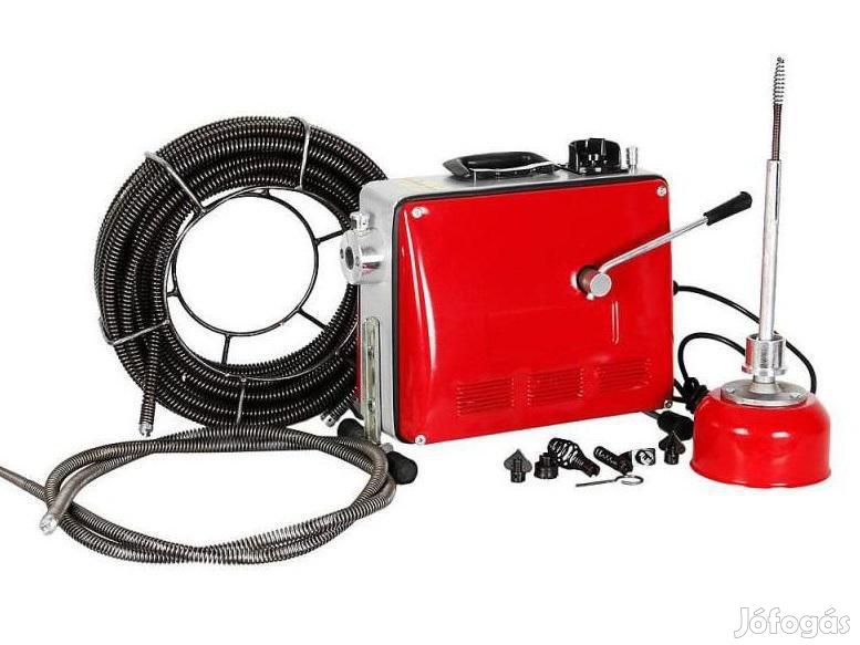 Lefolyótisztító, csőtisztító gép, csőgörény 500 W - 16 mm&#8230;