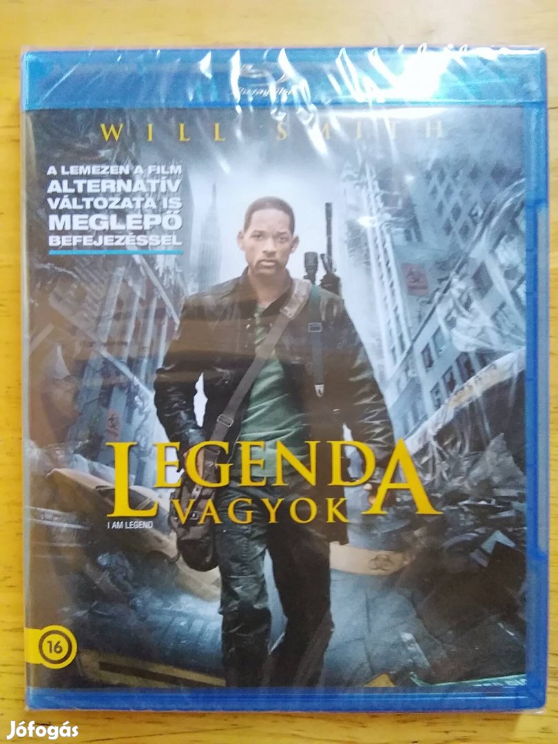 Legenda vagyok blu-ray Will Smith Új 